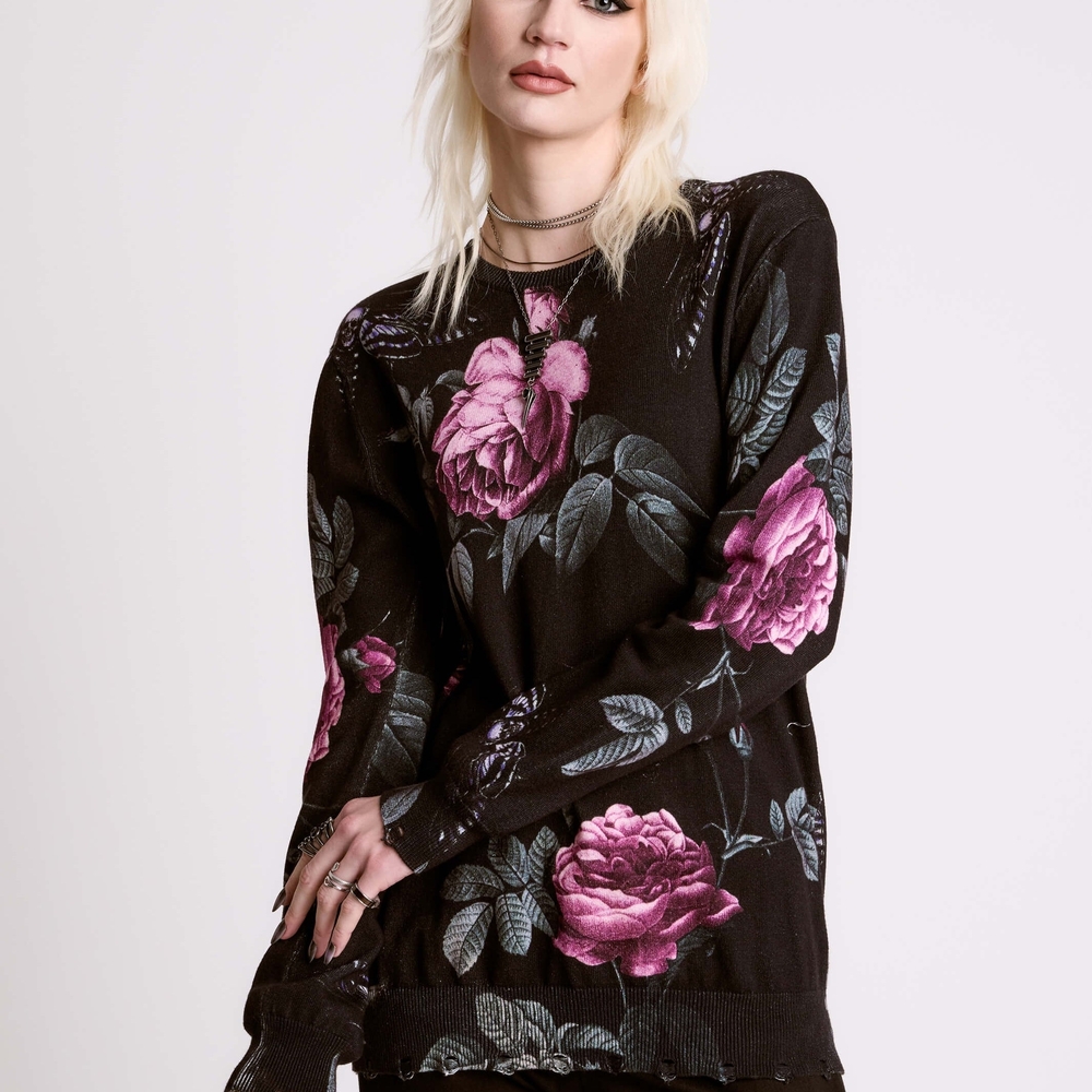 ISO - Midnight Hour Antique Rose Sweater